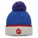 Женская New York Rangers Fanatics Blue/Red 2026 NHL Winter Classic Cuffed Pom Knit Hat Женская New York Rangers Fanatics Blue/Red 2026 NHL Winter Classic Cuffed Pom Knit Hat