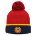 Женская Florida Panthers Fanatics Navy/Red 2026 NHL Winter Classic Cuffed Pom Knit Hat Женская Florida Panthers Fanatics Navy/Red 2026 NHL Winter Classic Cuffed Pom Knit Hat
