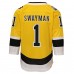 Подростковая Boston Bruins Jeremy Swayman Outerstuff Gold 2026 NHL Stadium Series Premier Jersey