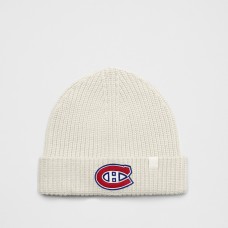 Unisex Montreal Canadiens lululemon Heathered Bone Close-Fit Wool-Blend Ribbed Beanie