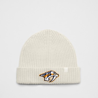 Unisex Nashville Predators lululemon Heathered Bone Close-Fit Wool-Blend Ribbed Beanie