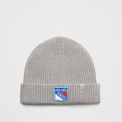 Unisex New York Rangers lululemon Heathered Gull Grey Close-Fit Wool-Blend Ribbed Beanie