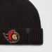 Unisex Ottawa Senators lululemon Black Close-Fit Wool-Blend Ribbed Beanie