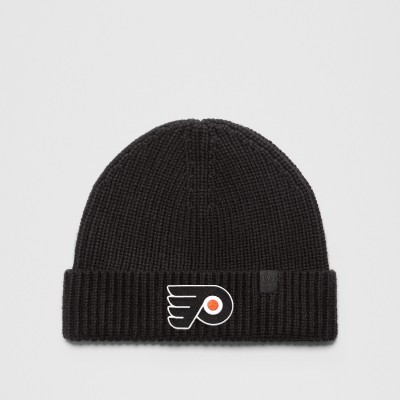 Unisex Philadelphia Flyers lululemon Black Close-Fit Wool-Blend Ribbed Beanie