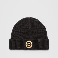 Unisex Boston Bruins lululemon Black Close-Fit Wool-Blend Ribbed Beanie