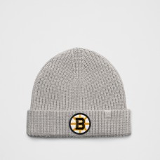 Unisex Boston Bruins lululemon Heathered Gull Grey Close-Fit Wool-Blend Ribbed Beanie