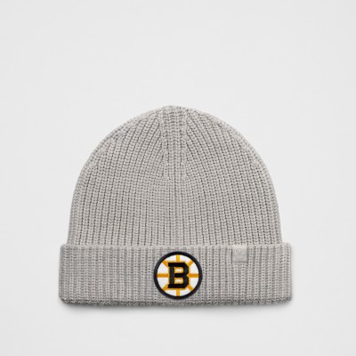 Unisex Boston Bruins lululemon Heathered Gull Grey Close-Fit Wool-Blend Ribbed Beanie