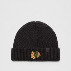 Unisex Chicago Blackhawks lululemon Black Close-Fit Wool-Blend Ribbed Beanie Unisex Chicago Blackhawks lululemon Black Close-Fit Wool-Blend Ribbed Beanie