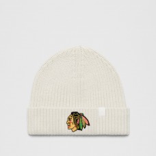 Unisex Chicago Blackhawks lululemon Heathered Bone Close-Fit Wool-Blend Ribbed Beanie Unisex Chicago Blackhawks lululemon Heathered Bone Close-Fit Wool-Blend Ribbed Beanie