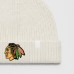 Unisex Chicago Blackhawks lululemon Heathered Bone Close-Fit Wool-Blend Ribbed Beanie