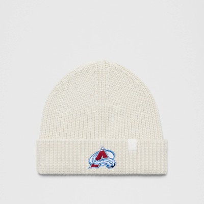 Unisex Colorado Avalanche lululemon Heathered Bone Close-Fit Wool-Blend Ribbed Beanie