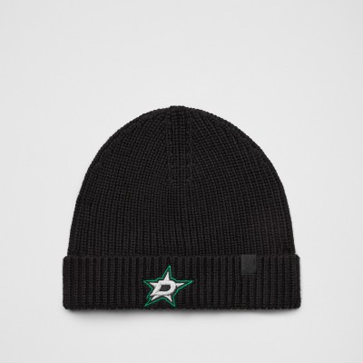 Unisex Dallas Stars lululemon Black Close-Fit Wool-Blend Ribbed Beanie