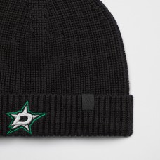 Unisex Dallas Stars lululemon Black Close-Fit Wool-Blend Ribbed Beanie