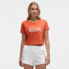 Женская футболка Edmonton Oilers lululemon Sienna Cates Женская футболка Edmonton Oilers lululemon Sienna Cates