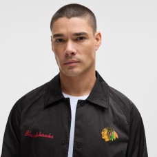 Chicago Blackhawks lululemon Black Coaches Full-Button Jacket