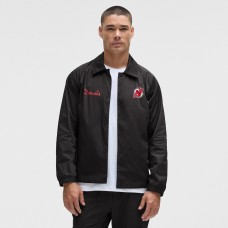 New Jersey Devils lululemon Black Coaches Full-Button Jacket