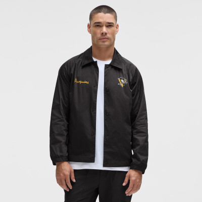 Куртка Pittsburgh Penguins lululemon Black Coaches Full-Button
