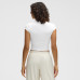 Женская футболка Edmonton Oilers lululemon White Baby