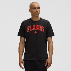 Calgary Flames lululemon Black Organic Cotton Classic-Fit T-Shirt