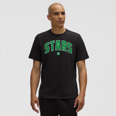 Dallas Stars lululemon Black Organic Cotton Classic-Fit T-Shirt