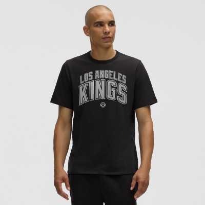 Los Angeles Kings lululemon Black Organic Cotton Classic-Fit T-Shirt