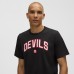 Футболка New Jersey Devils lululemon Black Organic Cotton Classic-Fit