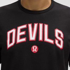 Футболка New Jersey Devils lululemon Black Organic Cotton Classic-Fit
