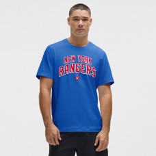 New York Rangers lululemon Blue Organic Cotton Classic-Fit T-Shirt New York Rangers lululemon Blue Organic Cotton Classic-Fit T-Shirt