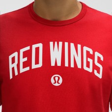 Detroit Red Wings lululemon True Red Organic Cotton Classic-Fit T-Shirt