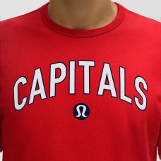Футболка Washington Capitals lululemon True Red Organic Cotton Classic-Fit