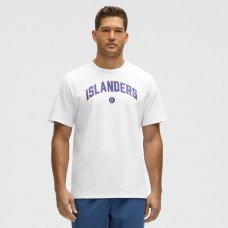 New York Islanders lululemon White Organic Cotton Classic-Fit T-Shirt New York Islanders lululemon White Organic Cotton Classic-Fit T-Shirt