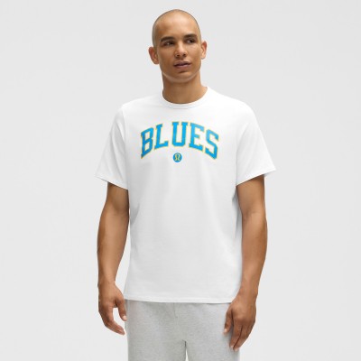 St. Louis Blues lululemon White Organic Cotton Classic-Fit T-Shirt