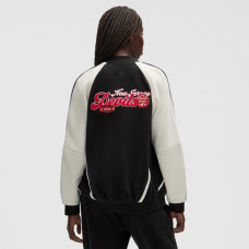 Женская джерси New Devils lululemon Black Scuba Oversized Full-Snap Varsity Jacket Женская джерси New Devils lululemon Black Scuba Oversized Full-Snap Varsity Jacket