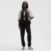 Женская джерси New Devils lululemon Black Scuba Oversized Full-Snap Varsity Jacket