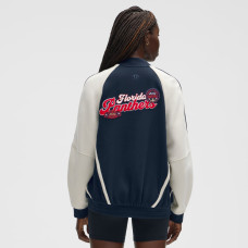 Женская рубашка Florida Panthers lululemon True Navy Scuba Oversized Varsity Jacket