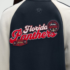 Женская рубашка Florida Panthers lululemon True Navy Scuba Oversized Varsity Jacket