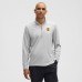 Chicago Blackhawks lululemon Heather Gray Soft Jersey Half-Zip Pullover Chicago Blackhawks lululemon Heather Gray Soft Jersey Half-Zip Pullover