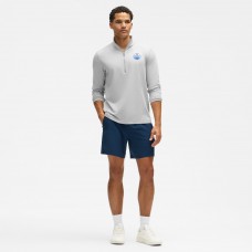 Edmonton Oilers lululemon Heather Gray Soft Jersey Half-Zip Pullover