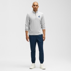 Vancouver Canucks lululemon Heather Gray Soft Jersey Half-Zip Pullover