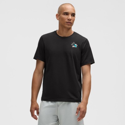 San Jose Sharks lululemon Black Soft Jersey T-Shirt