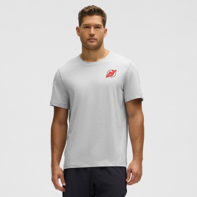 Футболка New Jersey Devils lululemon Heather Gray Soft Jersey
