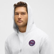 Толстовка на молнии Winnipeg Jets lululemon Heathered Core Ultra Light Grey Steady State