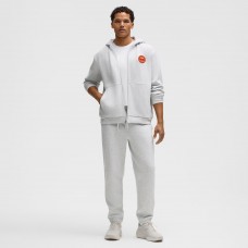 Толстовка на молнии Anaheim Ducks lululemon Heathered Core Ultra Light Grey Steady State