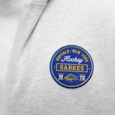 Buffalo Sabres lululemon Heathered Core Ultra Light Grey Steady State Full-Zip Hoodie