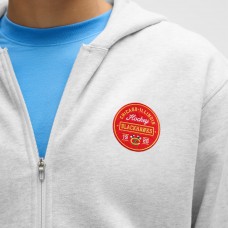 Толстовка на молнии Chicago Blackhawks lululemon Heathered Core Ultra Light Grey Steady State