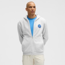 Толстовка на молнии Colorado Avalanche lululemon Heathered Core Ultra Light Grey Steady State