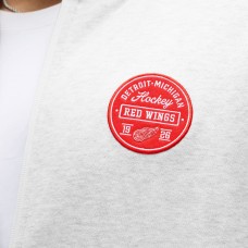 Detroit Red Wings lululemon Heathered Core Ultra Light Grey Steady State Full-Zip Hoodie