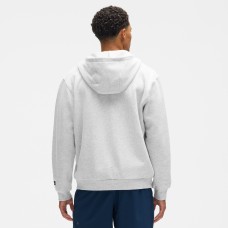 Edmonton Oilers lululemon Heathered Core Ultra Light Grey Steady State Full-Zip Hoodie