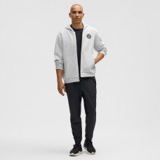 Los Angeles Kings lululemon Heathered Core Ultra Light Grey Steady State Full-Zip Hoodie