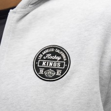 Los Angeles Kings lululemon Heathered Core Ultra Light Grey Steady State Full-Zip Hoodie